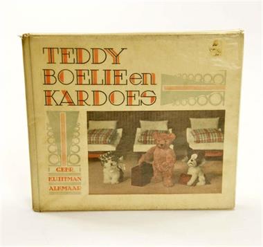 Buch "Teddy Boelieen Kardoes" (Steiff Tier), 50er Jahre
