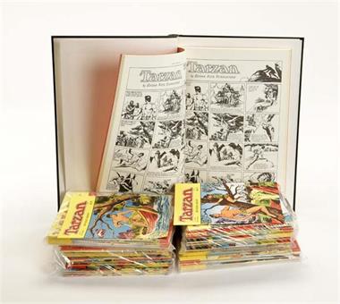 Tarzan, Ca. 100 Comic Hefte + Großband