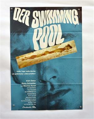 Filmplakat "Der Swimmingpool" Romy Schneider-Alain Delon