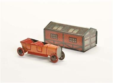 Penny Toy Garage mit Wagen