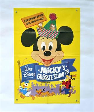 Filmplakat "Micky's größte Schau 78"