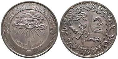 Medaillen, Medailleur Goetz, Karl 1875-1950, Silbermedaille 1910