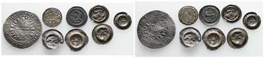 Lot von Münzen des Mittelalters