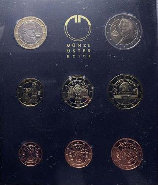 Österreich, Republik, Kursmünzensatz