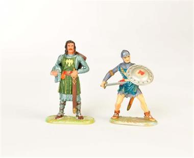Elastolin, Ritter Gawain + Prinz Eisenherz