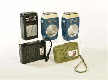 Telefunken u.a., 5 Transistor Radios