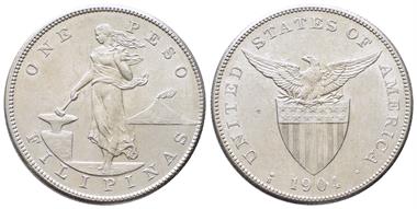 Philippinen, unter amerikanischer Verwaltung, Peso 1904