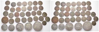 Polen, Konvolut von Münzen des 19. bis 20. Jahrhunderts. 36 Stück