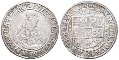 Brandenburg Preussen, Friedrich Wilhelm 1640-1688, 1/3 Taler 1667