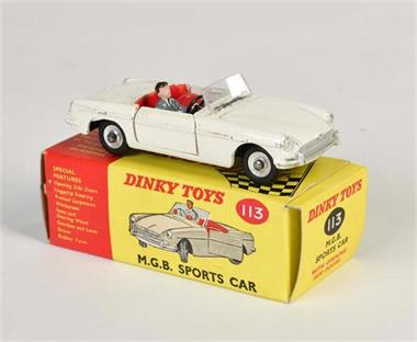 Dinky Toys, 113 MGB Sports Car