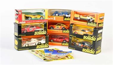 Solido, 9 Modelle + Kataloge