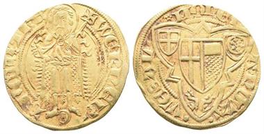Trier, Werner von Falkenstein 1388-1418, Goldgulden o.J. (1410/14)