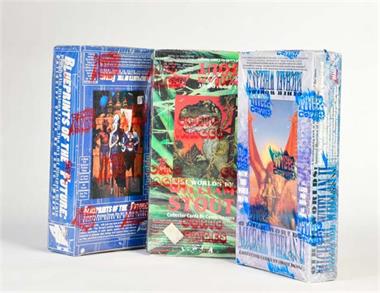 Other Worlds: Michael Whelaan II, Blueprints of the Future + Lost Worlds by William Stout Booster Boxen
