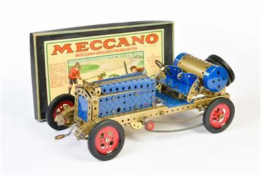 Meccano, Baukasten Rennwagen