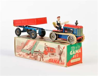 Gama, Traktor mit Anhänger