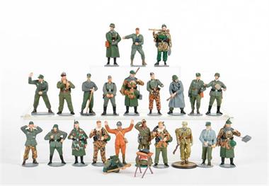 Zinnfiguren, 23 Soldaten