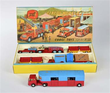 Corgi Toys, Gift Set No 32 Circus + Chipperfields Pferdetransporter