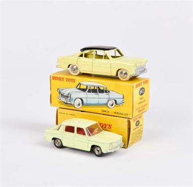 Dinky Toys, Simca Versailles 24 Z + Renault R 8 517