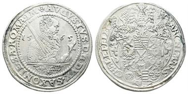 Sachsen, August 1553-1586, Taler 1565