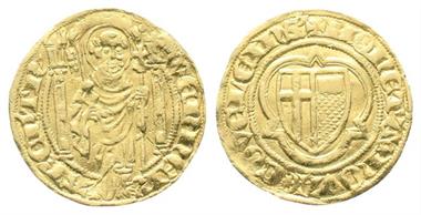 Trier, Werner von Falkenstein 1388-1418, Goldgulden o.J. (1407-1409)