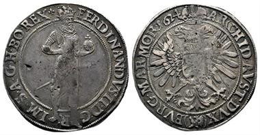 Römisch Deutsches Reich, Ferdinand II. 1592-1618-1637, Reichstaler 1624