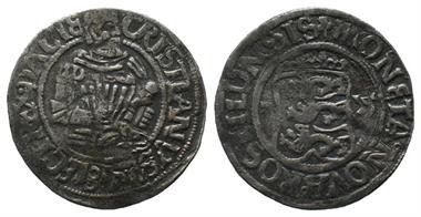 Dänemark, Christian III. 1535-1559, 4 Skilling 1535