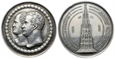 Rußland, Alexander I. 1801-1825, Silbermedaille 1818