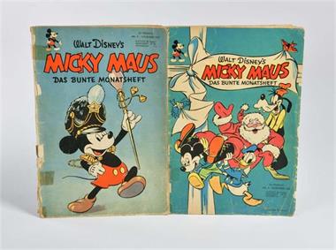 Micky Maus, Nr. 3 + 4, November + Dezember 1951