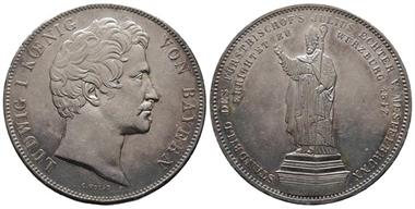 Bayern, Ludwig I. 1825-1848, Geschichtsdoppeltaler 1847