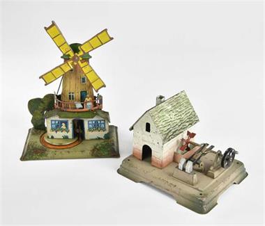 Kraus + Doll, Antriebsmodelle Mühle + Hammerwerk