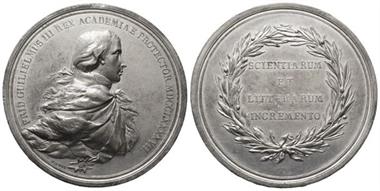 Brandenburg Preußen, Friedrich Wilhelm II. 1786-1797, große Staatsmedaille 1786