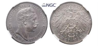 Preußen, Wilhelm II. 1888-1918, 2 Mark 1898