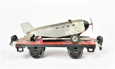 Märklin, Plattformwagen mit Junkers Flugzeug