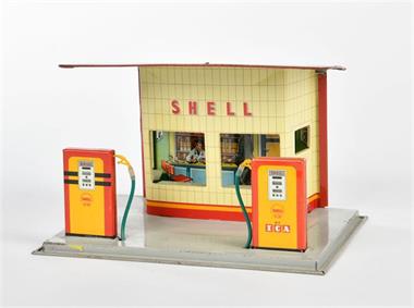 Fischer, Shell Tankstelle