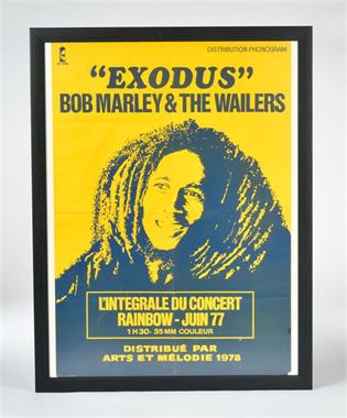 Plakat "Bob Marley & the Wailers" 1977