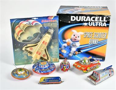 Konvolut Space Toys