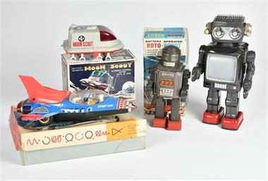 Konvolut Space Toys