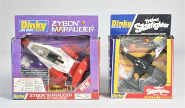 Dinky Toys, Trident Starfighter & Zygon Marauder