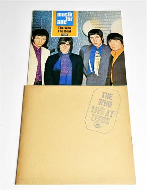 Pressemappe + LP "The Who"