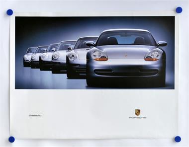 Porsche Plakat, Evolution 911