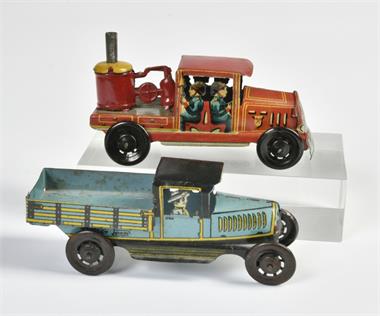 Paya, Penny Toy Lieferwagen & Feuerwehr