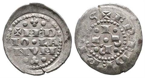 Italien, Mailand, Friedrich I. 1185-1240, Denar, o.J.