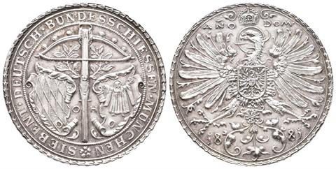 Bayern, München Stadt, Silbermedaille 1881